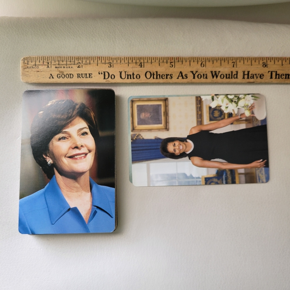 First Ladies of the United States Flash Card Set ~ Washington thru Obama ~ GUC - Picture 3 of 13